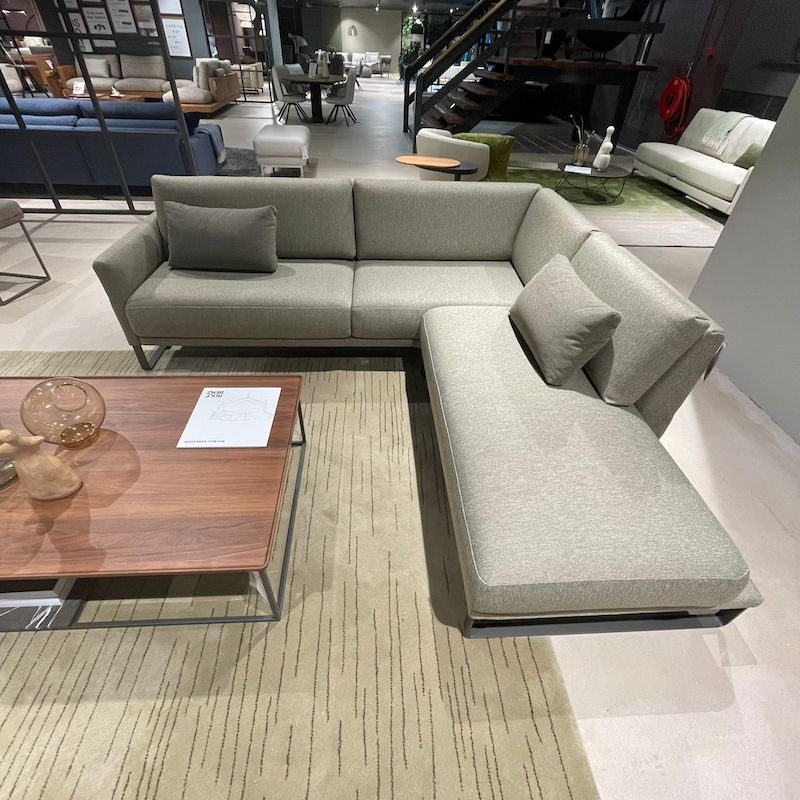 Rolf Benz Cara Outdoor Hoekbank tuin groen verstelbaar uitverkoop sale 3