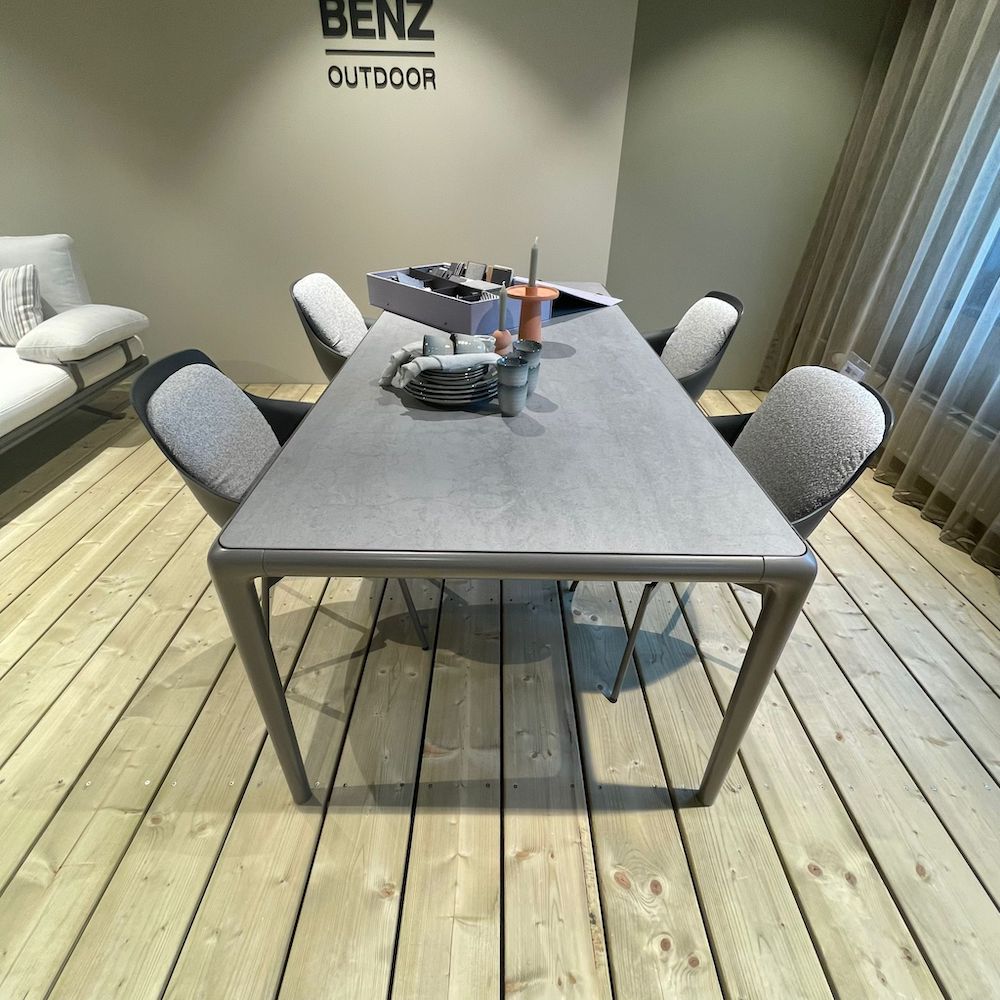 Rolf Benz Yoko Outdoor Buitentafel Tuintafel Grijs keramiek Uitverkoop korting 2