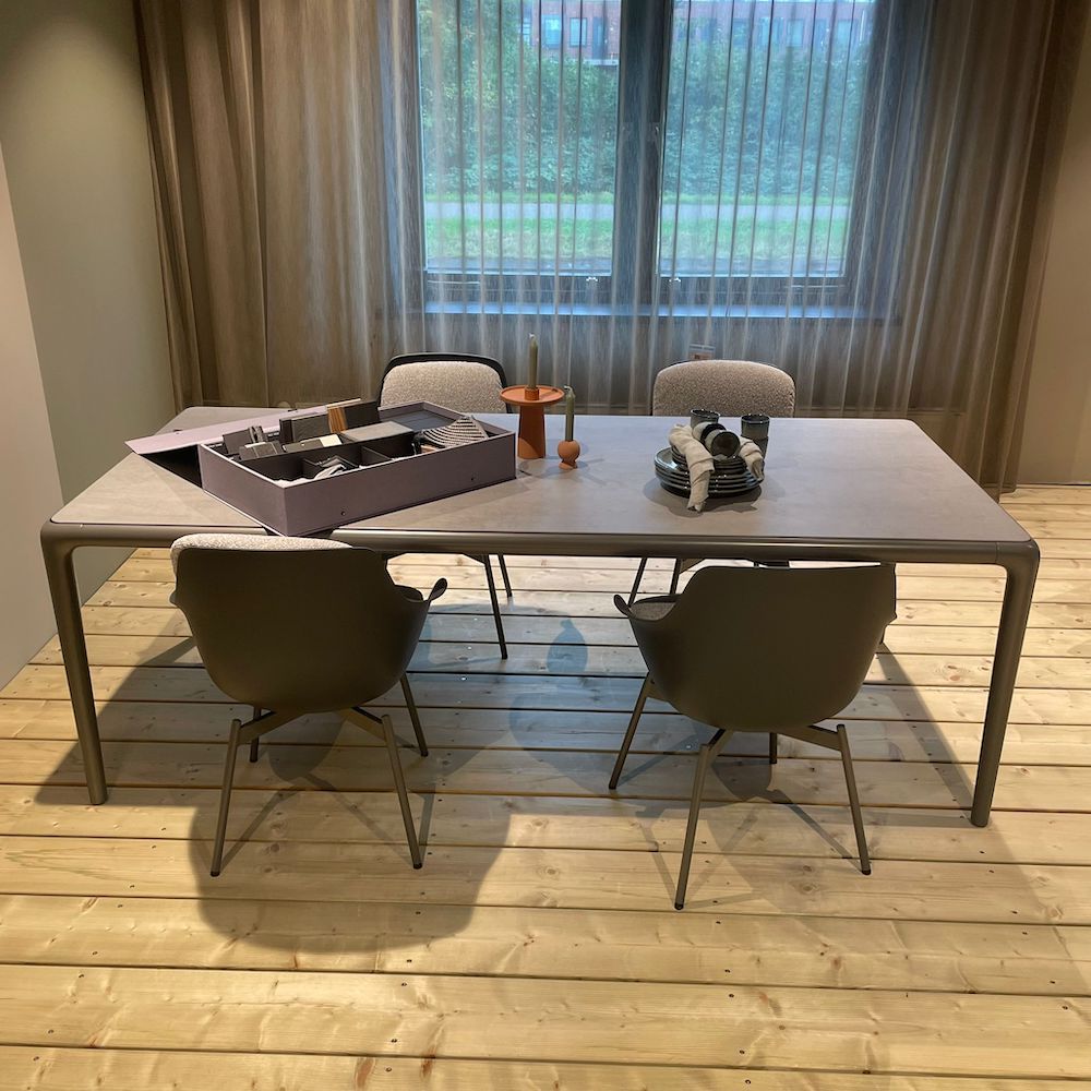 Rolf Benz Yoko Outdoor Buitentafel Tuintafel Grijs keramiek Uitverkoop korting 6