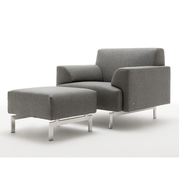 rolf benz 310 fauteuil met hocker